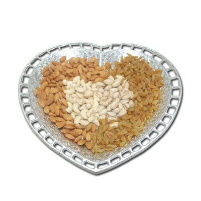 "Dryfruit Thali - code RD800 - Click here to View more details about this Product